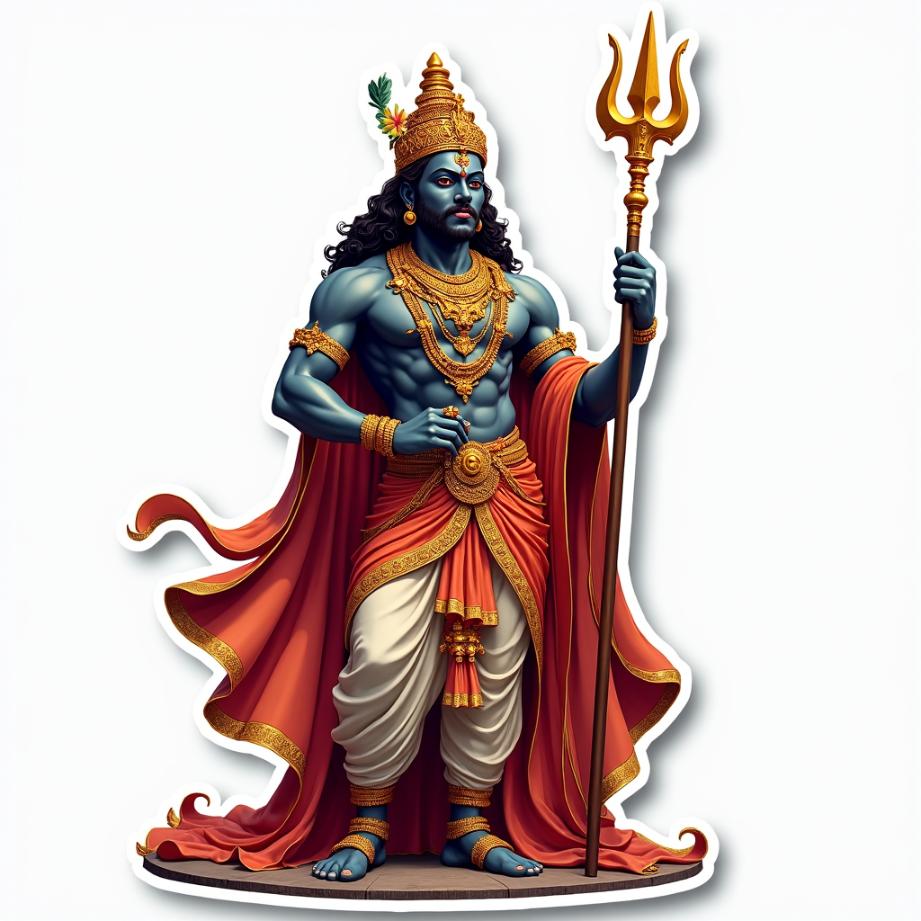 Elegant & Traditional Gods - Magnet v7